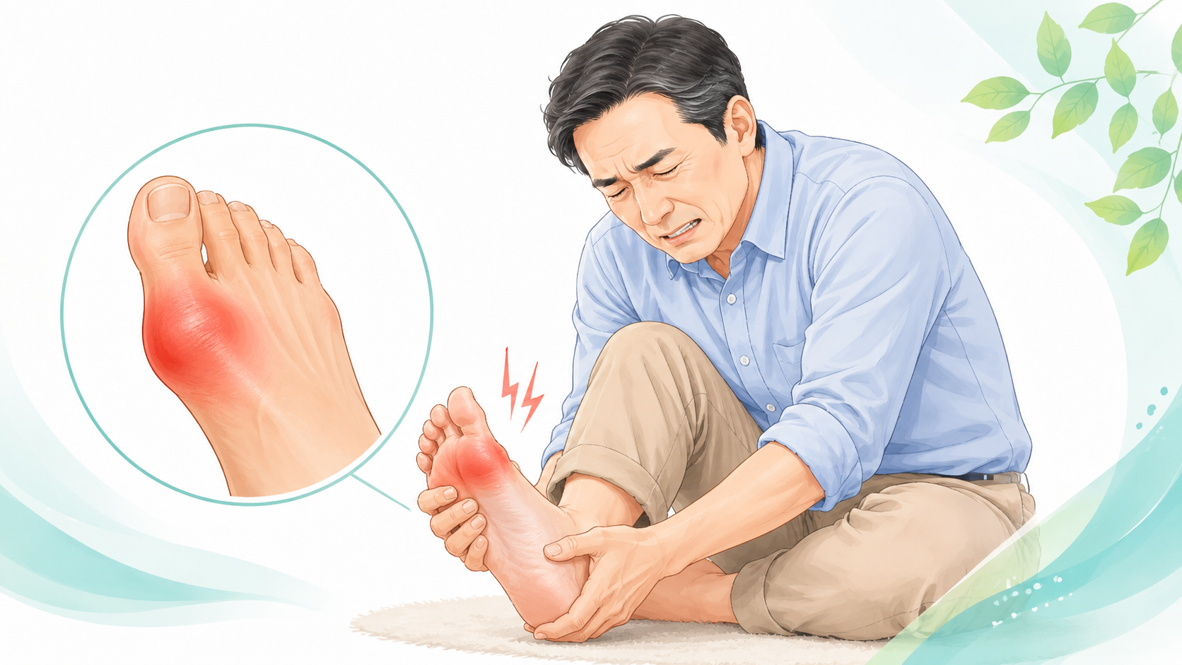 健診で尿酸値が高いと言われたら｜高尿酸血症と腎臓・生活習慣病の関係